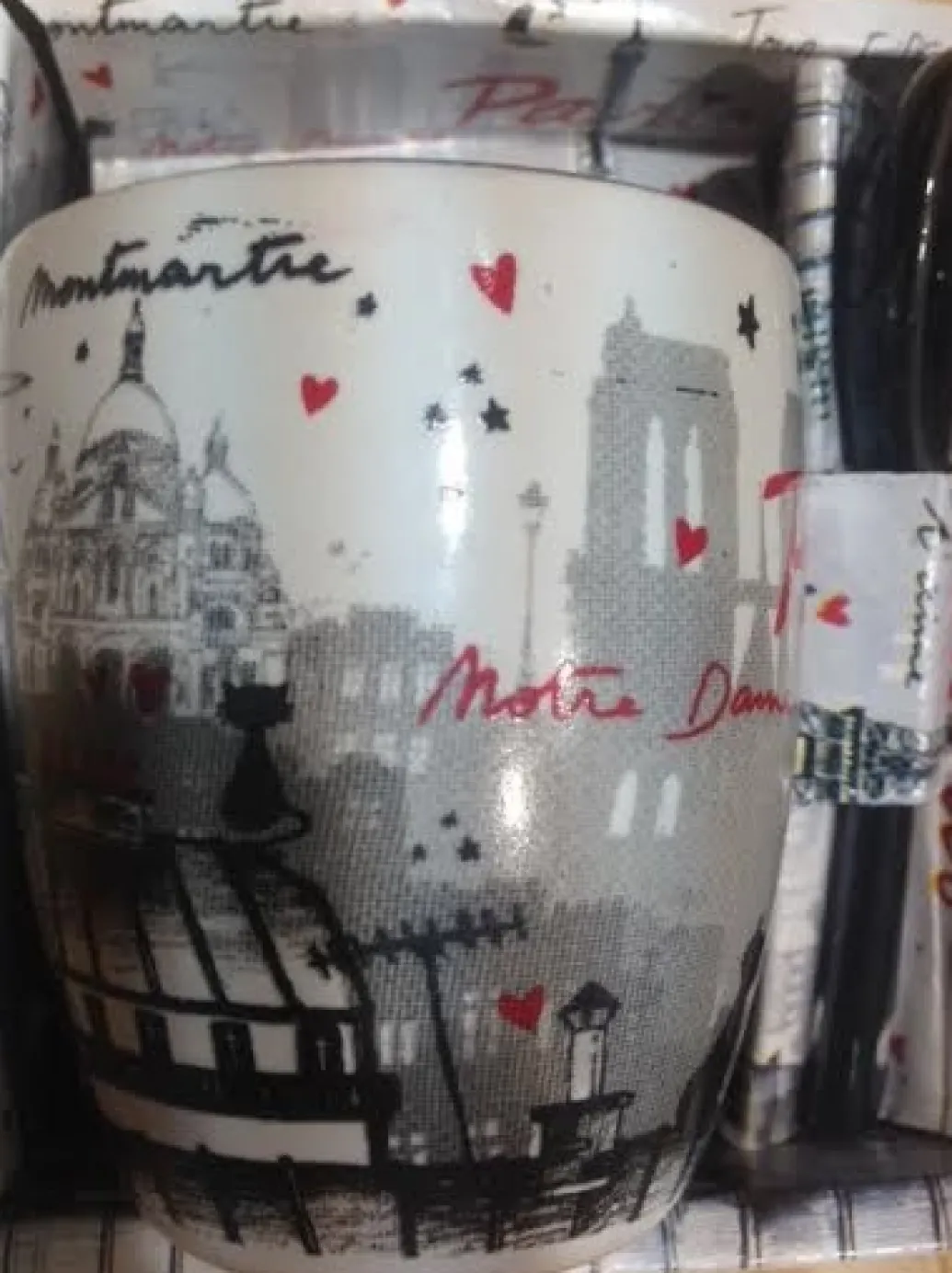 Tasse "Chats amoureux" + cuillère