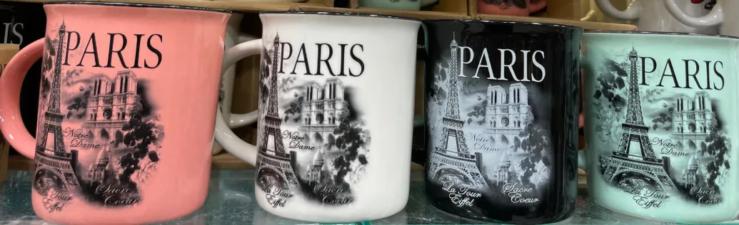 Tasse souvenirs Paris en Automne