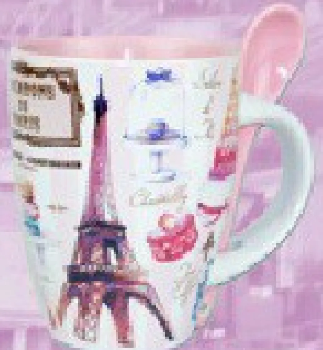 Tasse Tour Eiffel Macaron