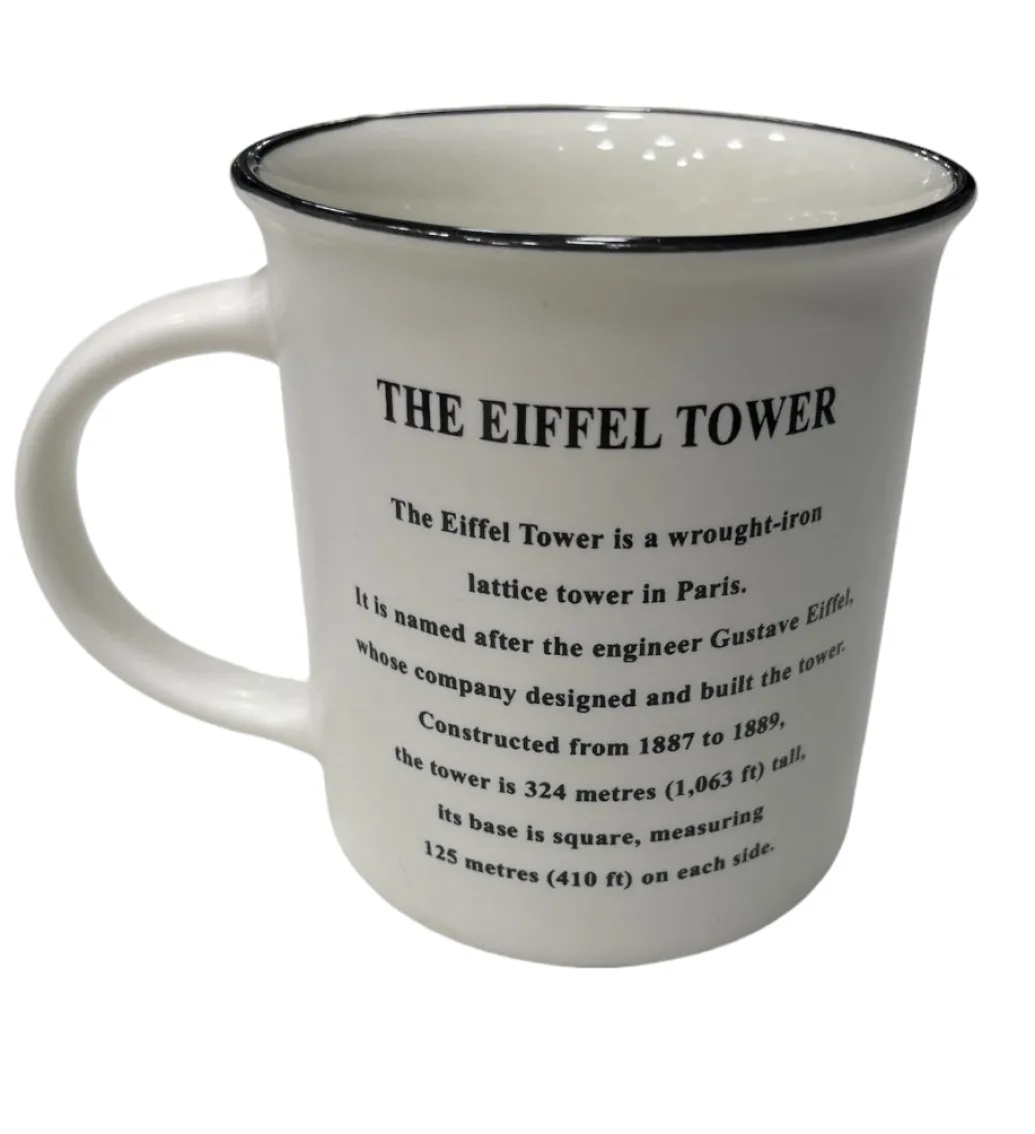 Tasse Tour Eiffel Métal