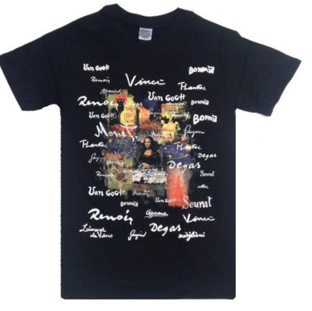 Tee shirt "Grands peintres de Paris"