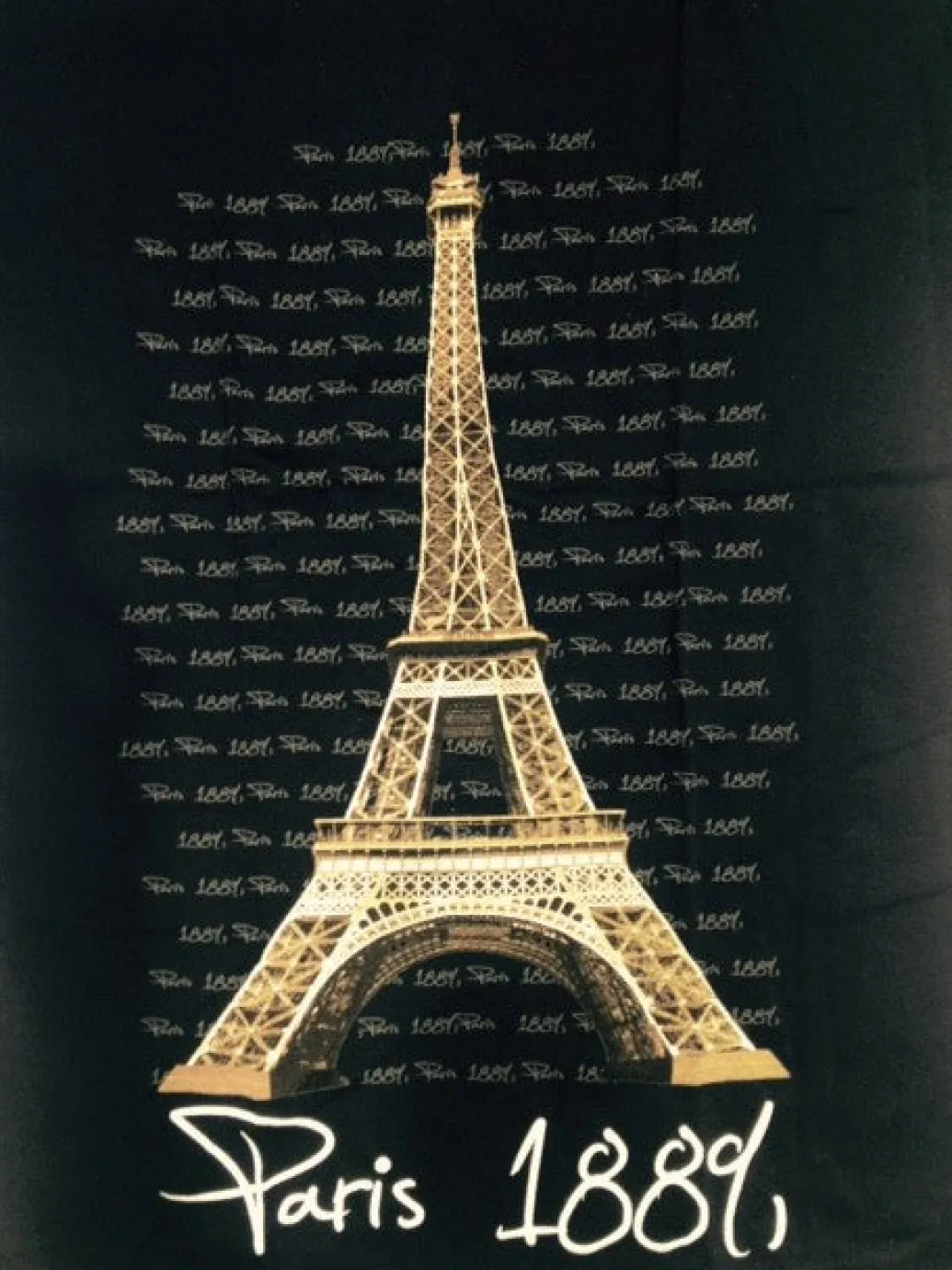 Tee shirt "Tour Eiffel Paris 1889"