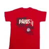 Tee shirt Tour Eiffel 75 France rouge
