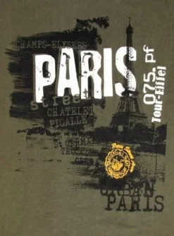 Tee shirt Tour Eiffel Paris 75