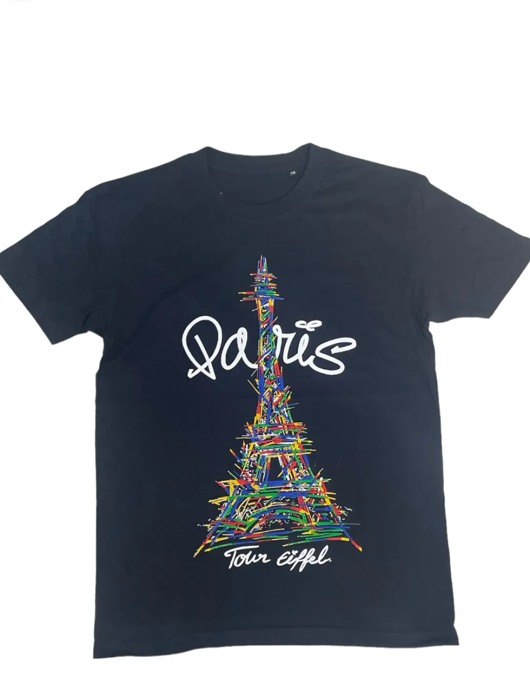Tee Shirt Tour Eiffel Paris Graffiti