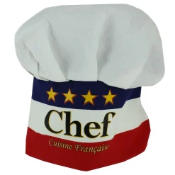 Toque de chef Paris tricolore