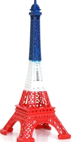 Tour Eiffel bleu blanc rouge