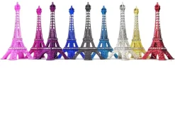 Tour Eiffel couleur en strass