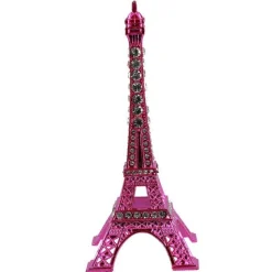 Tour Eiffel couleur en strass