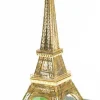 Tour Eiffel cristal dorée