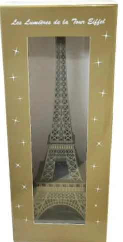 Tour Eiffel LED scintillante FULL couleurs batterie Lithium rechargeable