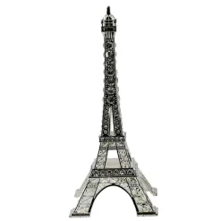 Tour Eiffel métal en strass