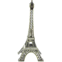 Tour Eiffel métal en strass