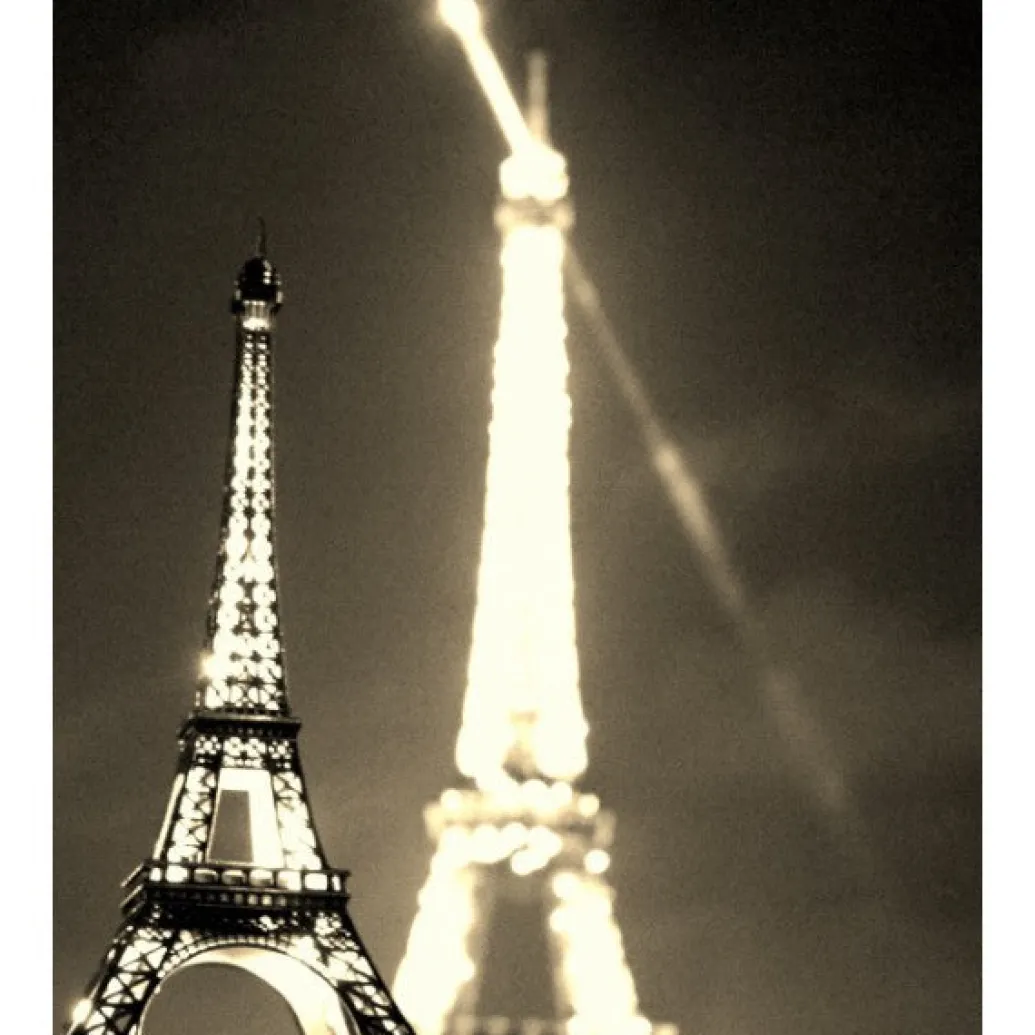 Tour Eiffel scintillante télécommandée LED