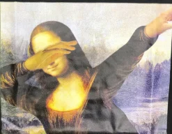 T-shirt La Joconde Dab Mona Lisa Dabbing danse