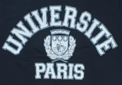T-shirt université Paris vintage