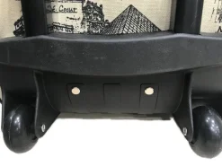 Valise souvenir de Paris Tour Eiffel et monuments